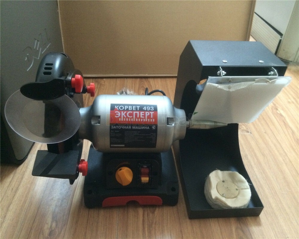 Aixin AX-J1 250W Dental Laboratory Cutting Polishing Lathe Machine 3000RPM
